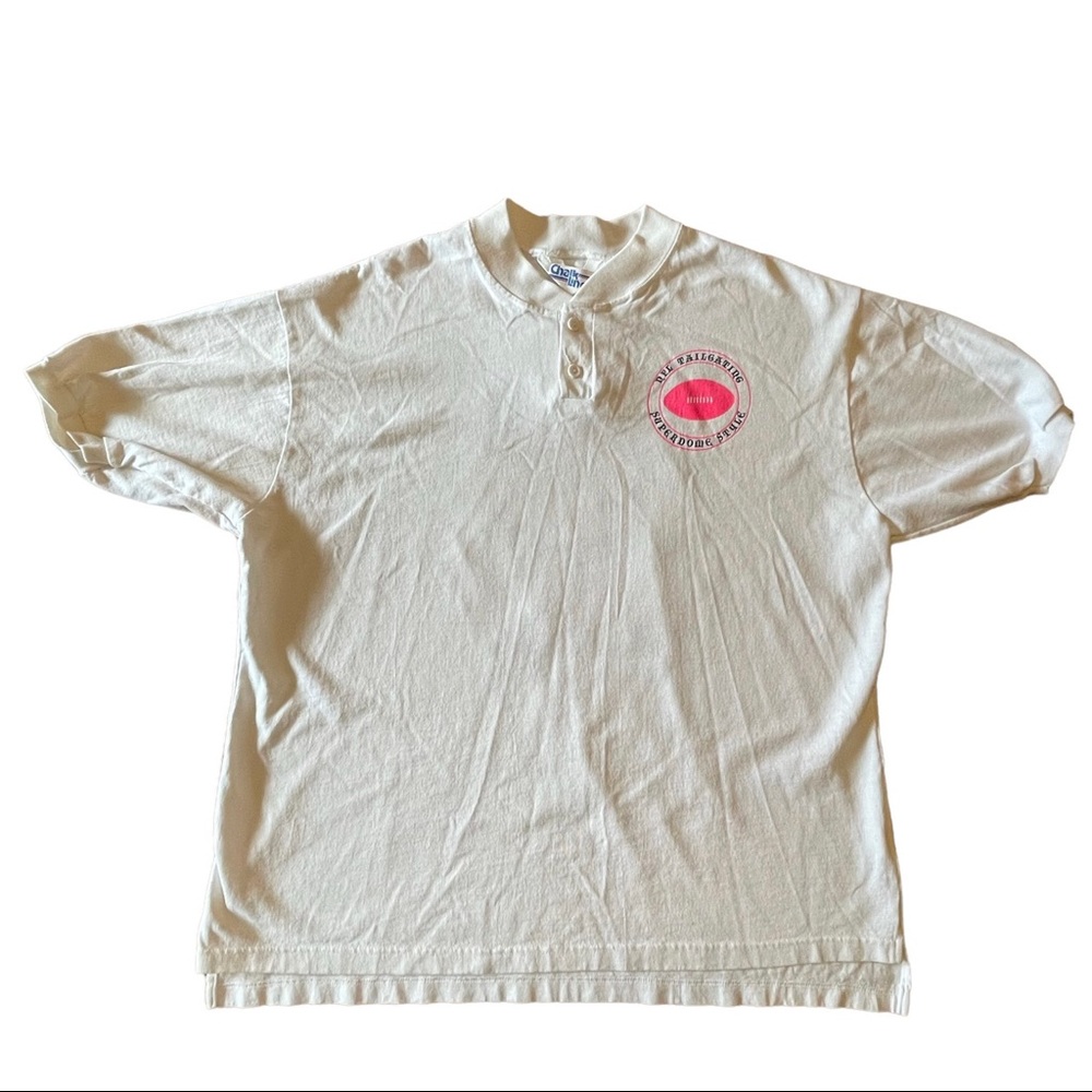 Vintage 1990 Superbowl XXIV DEL Tailgating T-Shirt Sorority New Orleans